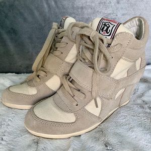 COPY - Ash Bowie Sneaker Wedges, Size 6.